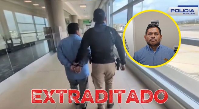 Extraditan a peruano acusado de abuso sexual en Ecuador: Sujeto fue capturado en Piura