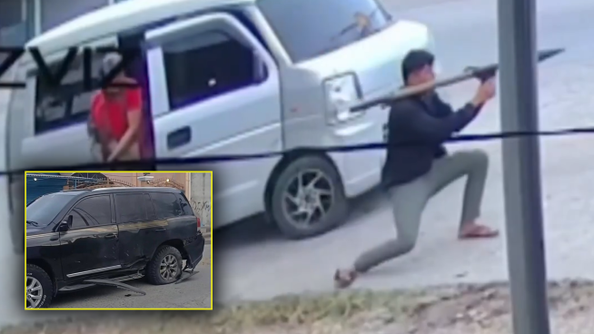 Atentan contra la vida de un alcalde de Filipinas con un lanzacohetes RPG | VIDEO