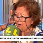 Señora llora de impotencia por falta de atención en Hospital Negreiros