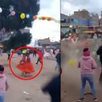 Mujer fue aplastada por árbol de yunza en Puno