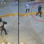 Vigilante de pollería evita robo del negocio a balazos