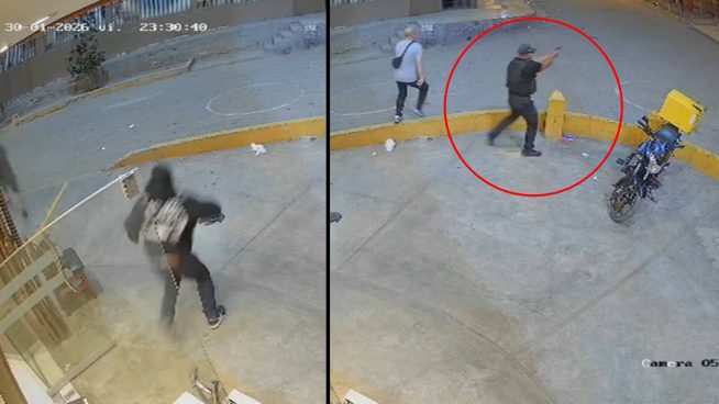Vigilante de pollería evita robo del negocio a balazos
