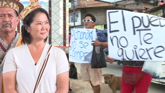 Keiko Fujimori suspende actividades por rechazo de vecinos en la selva central