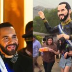 Nayib Bukele reacciona a su insospechada presencia en los carnavales de Cajamarca