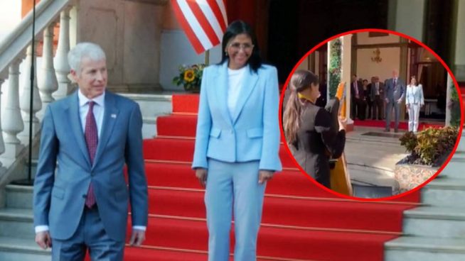 Secretario de Energía de Estados Unidos fue recibido por Delcy Rodríguez con música venezolana