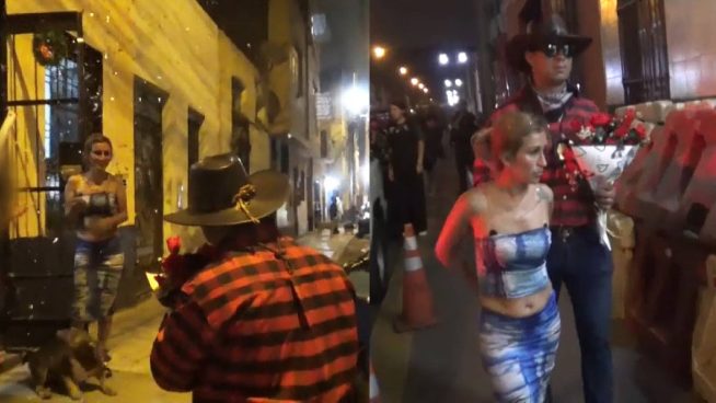 "El Patrón" detuvo a vendedora de droga en plena noche de San Valentín