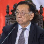 Presidente Balcázar se entera durante entrevista 