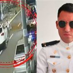 Así fue el brutal atropello de delincuente a marino tras robarle su camioneta