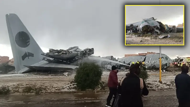 Tragedia en Bolivia: avión militar se estrella en El Alto y deja 15 fallecidos