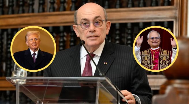 Canciller asegura que aún no ha conversado con Balcázar sobre invitaciones para reunirse con Trump y el papa León XIV