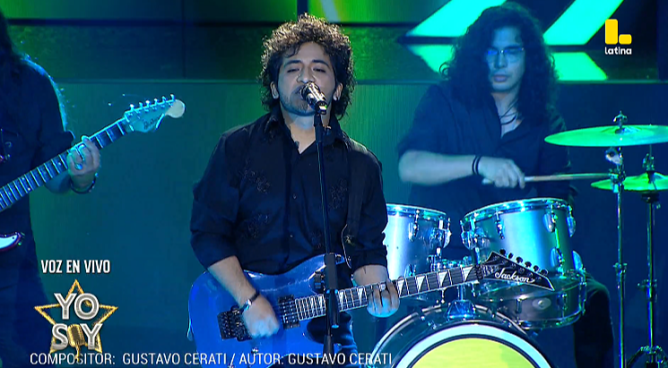 Yo Soy conciertos 2026: ¡Gustavo Cerati brilló con intensidad actoral, pero recibió advertencia!
