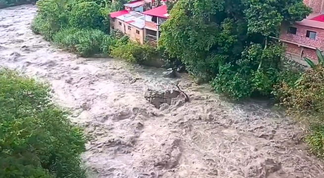 Cusco: buscan a menor desaparecido en río Chuyapi en Quillabamba