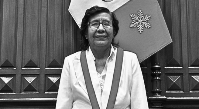 Fallece la congresista Lucinda Vásquez a los 67 años