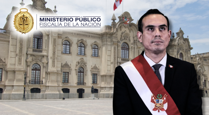 Fiscalía de la Nación intervino Palacio de Gobierno tras censura contra José Jerí