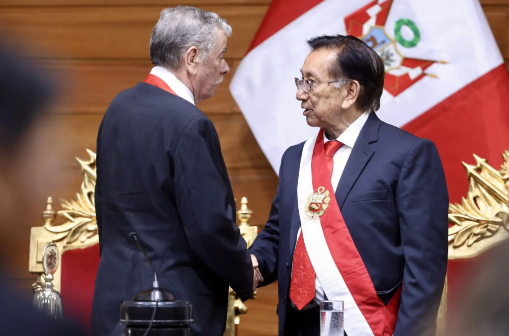 José María Balcázar tras asumir la presidencia: “En un solo mes podemos hacer muchas cosas en seguridad” | VIDEO