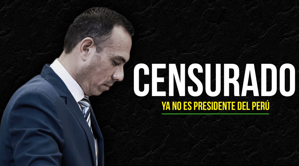José Jerí es censurado: ya no es presidente del Perú