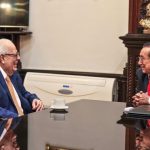 José María Balcázar se reúne con Julio Velarde en Palacio de Gobierno | FOTOS