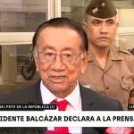 José María Balcázar sobre Vladimir Cerrón:  