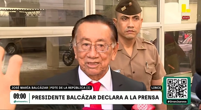 José María Balcázar sobre Vladimir Cerrón:  