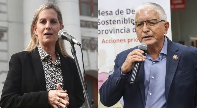 María del Carmen Alva y Héctor Acuña son los primeros candidatos inscritos para reemplazar a José Jerí