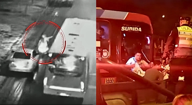 Matan a chofer de "El Rápido" en plena ruta en San Martín de Porres | VIDEO