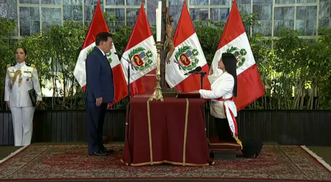 Gabinete de Miralles: estos son los ministros que juramentaron ante el presidente Balcázar