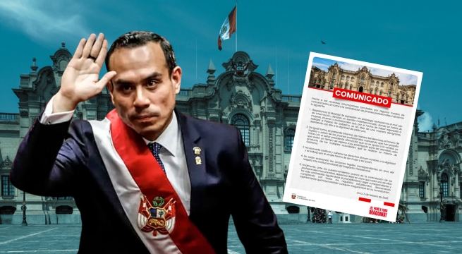 Presidencia de José Jerí da marcha atrás y borra comunicado que advertía denuncias contra la prensa