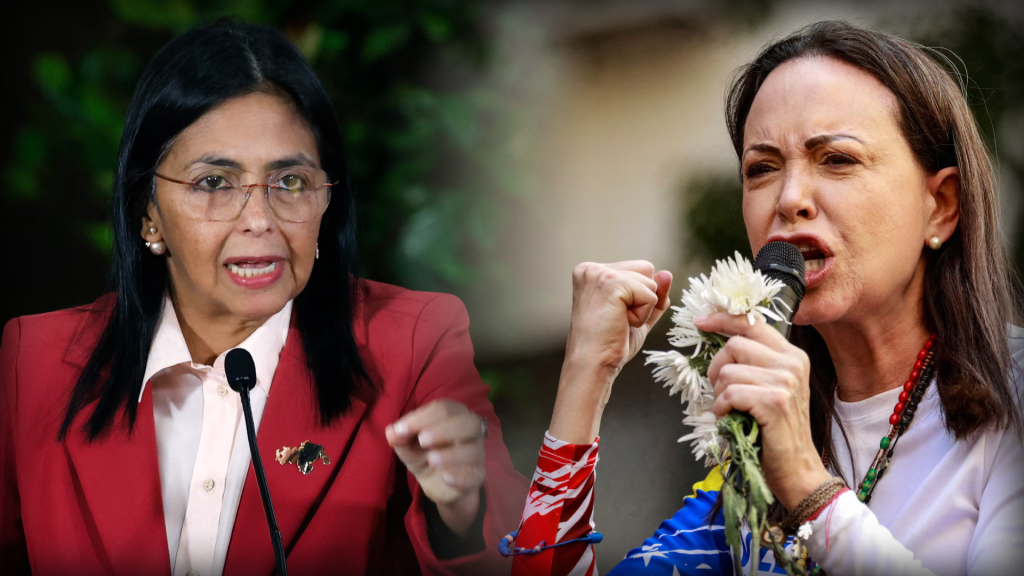 Delcy Rodríguez sobre regreso de María Corina: 