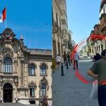 Roban celular a turista turco a cuadras del Palacio de Gobierno | VIDEO