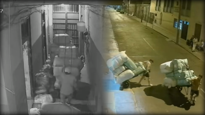 Roban más de 150 mil soles en mochilas importadas a empresario chino | VIDEO