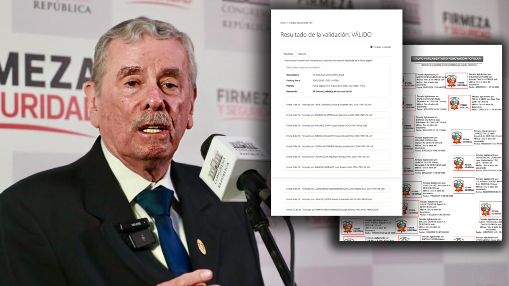 Rospigliosi sobre mociones de censura: 