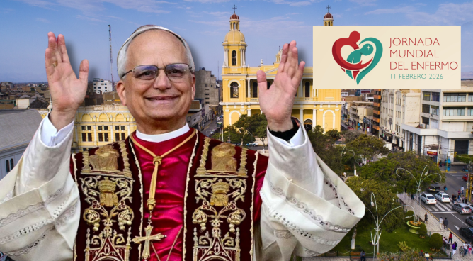 El papa León saluda a Chiclayo por la  XXXIV Jornada Mundial del Enfermo