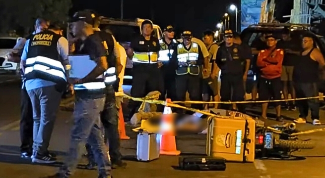 Matan a repartidor de pollería poco antes de entregar un pedido | VIDEO