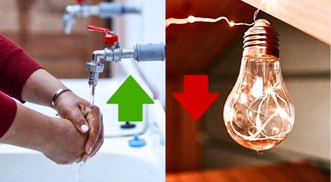 Suben tarifas del agua y baja la luz en Lima y Callao: cuánto costará el servicio