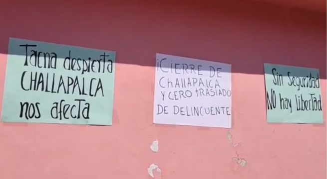 Tacna acata paro para exigir cierre del penal de Challapalca