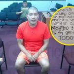 Así reaccionó 'El Monstruo' al escuchar sus mensajes de extorsión durante audiencia