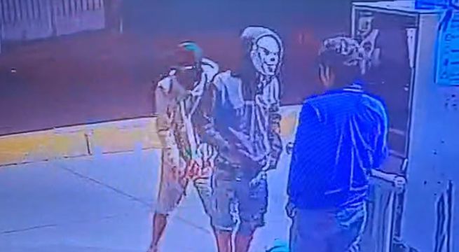 Capturan a delincuentes enmascarados que asaltaron a grifo