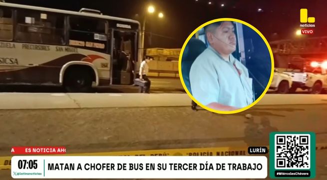 Sicarios asesinan a chofer de bus 'San Bartolo' en plena ruta y con pasajeros a bordo