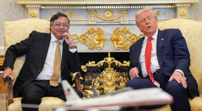Donald Trump tras reunión con Gustavo Petro en la Casa Blanca: 