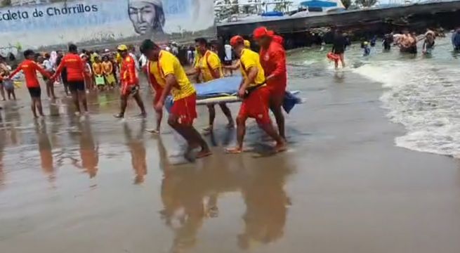 Cuerpo de adolescente que fue arrastrado por el mar fue hallado en playa Agua Dulce