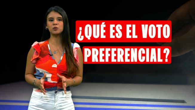 Elecciones 2026: ¿cómo funciona el voto preferencial? | VIDEO
