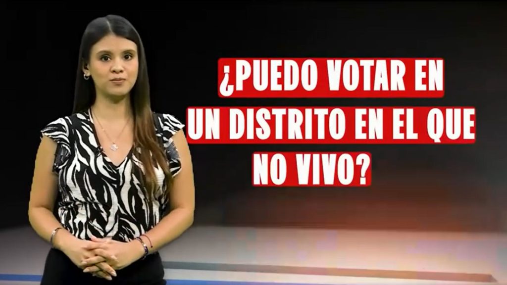 Elecciones 2026: ¿puedo votar en un distrito distinto al que figura en mi DNI? | VIDEO