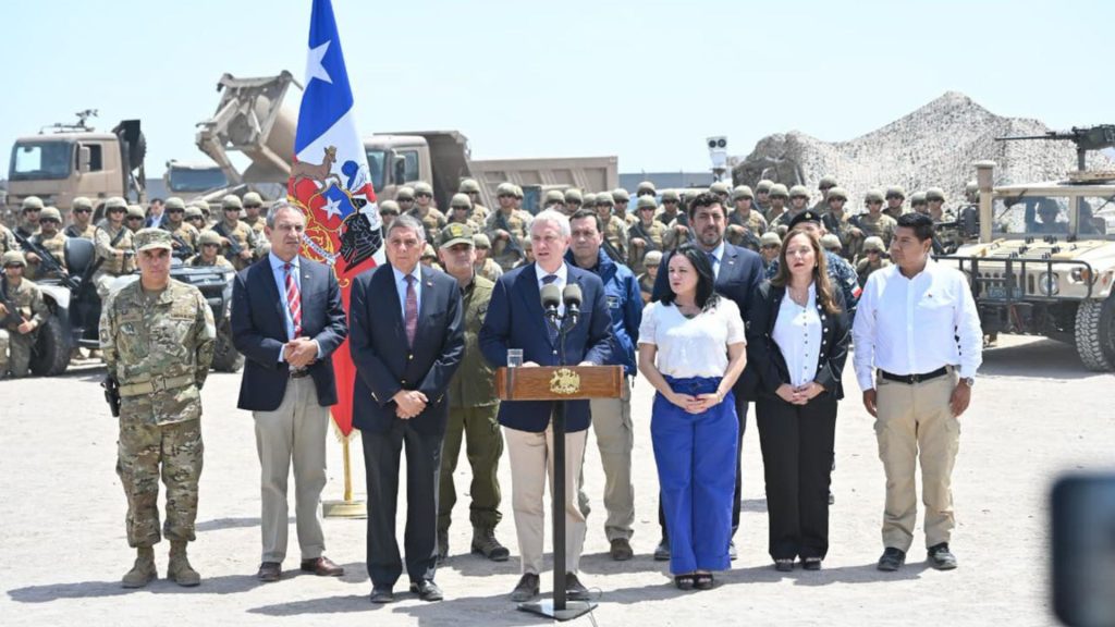 Presidente Kast llegó a Arica para supervisar la construcción del muro fronterizo | VIDEO