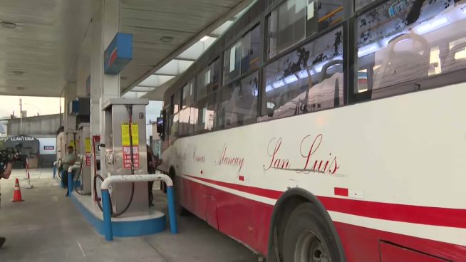 Conductores de buses también son afectados por crisis de GNV