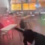 Alumnos desatan 'guerra de bengalas' en colegio de Argentina