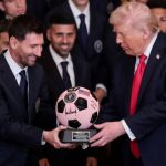 El elogio de Donald Trump a Lionel Messi en la Casa Blanca que se viralizó