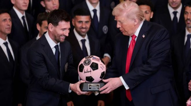 Lionel Messi y Donald Trump en la Casa Blanca: El encuentro que paralizó a la MLS