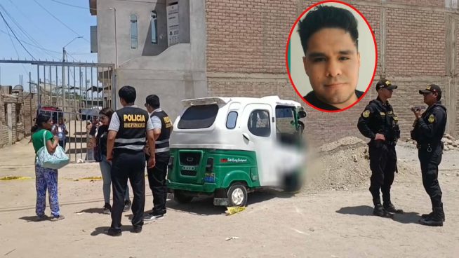 Mototaxista fue asesinado de dos disparos en la cabeza en Chincha