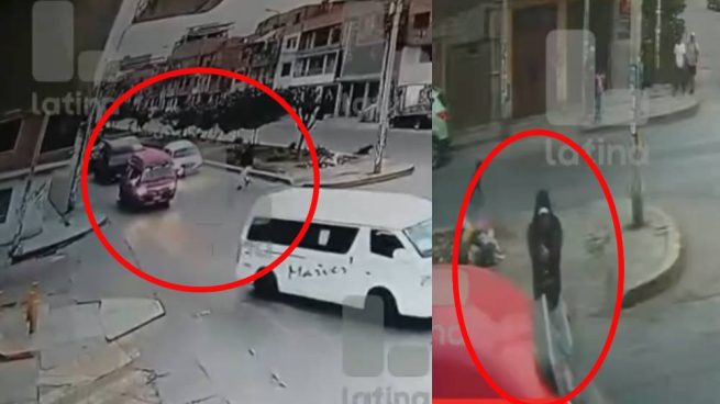 Cámaras de seguridad registraron ataque contra combi que dejó dos pasajeros muertos