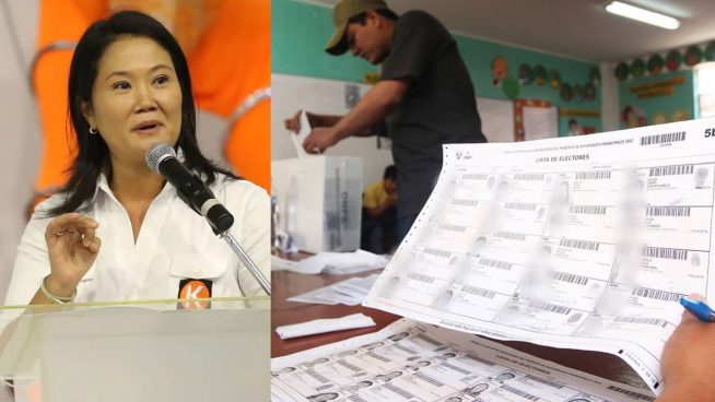 ONPE anuncia que dará a Fuerza Popular la lista de electores de la segunda vuelta del 2021